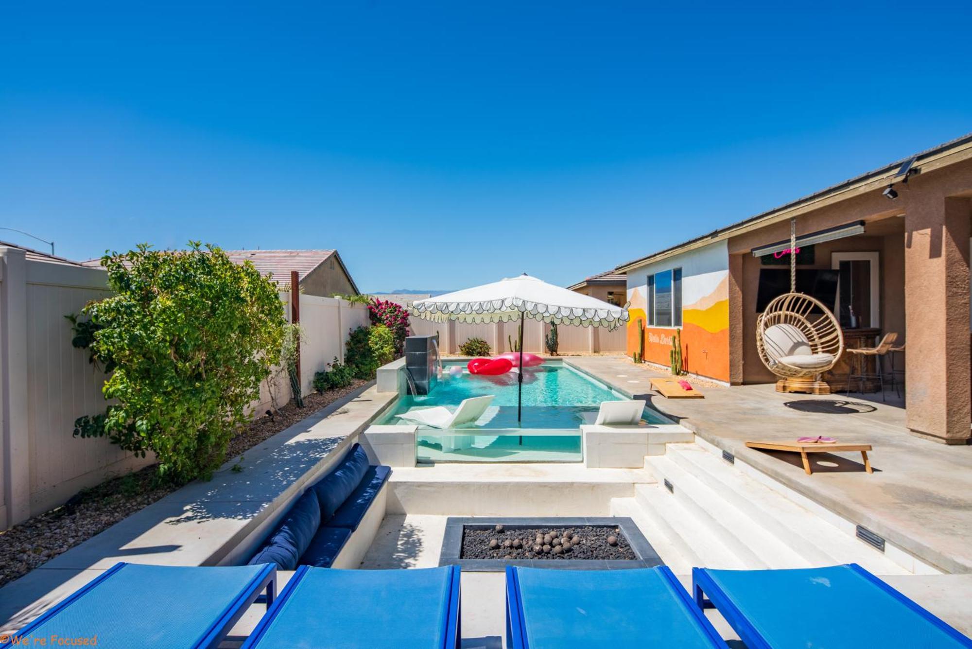 Villa 5Br3B Pool, 2Mi To Fstvals, Ev Chrgr, Gym, Games Indio Exterior foto